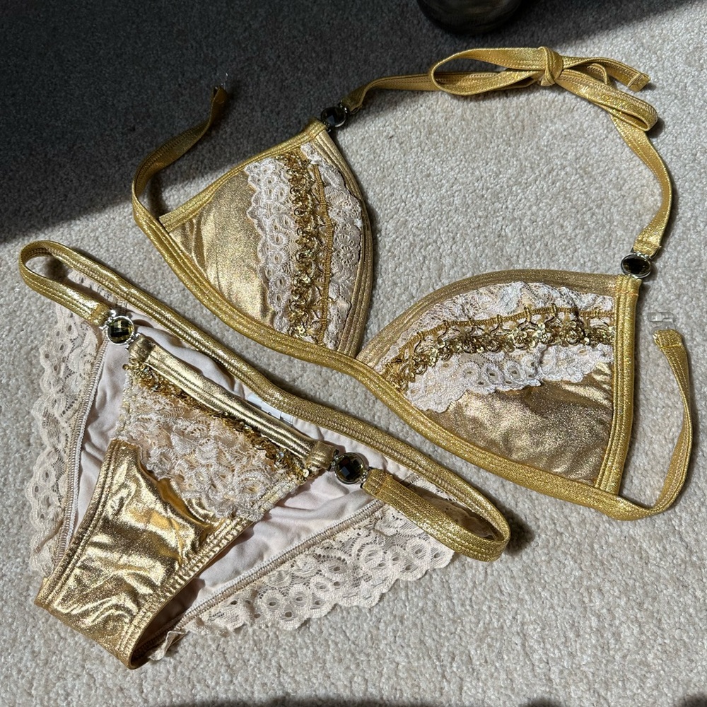 Gold Veve Swimsuit